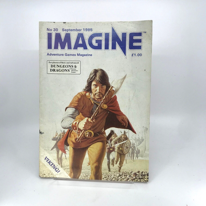 Imagine Magazine Issue 30 - Adventure Games Magazine - Dungeons & Dragons D557