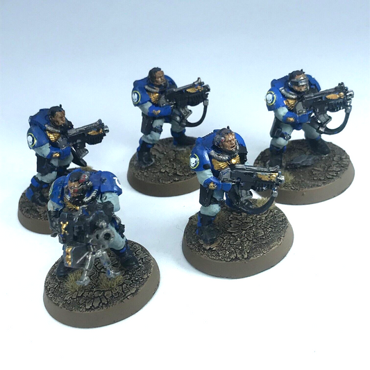 Space Marines Scout Squad - Painted - Warhammer 40K C2976