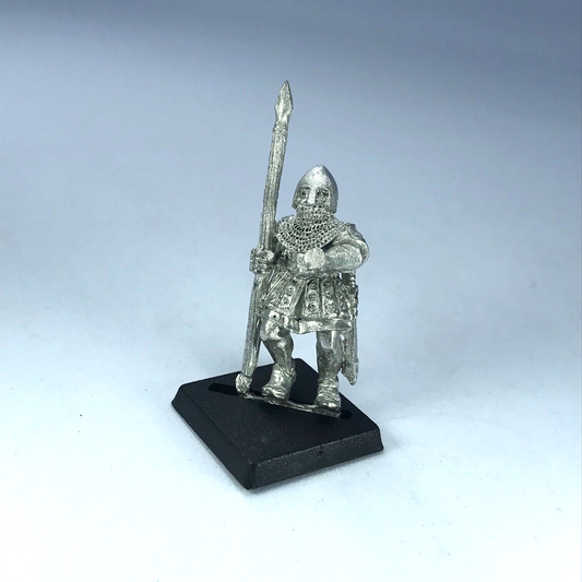 Bretonnia Men At Arms Spearman - Warhammer Fantasy Classic Metal GW X7292