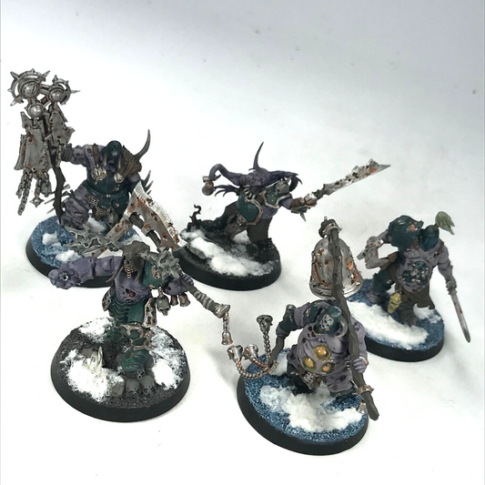 Nurgle Maggotkin Chaos Possessed Warriors - Warhammer Age of Sigmar C1652