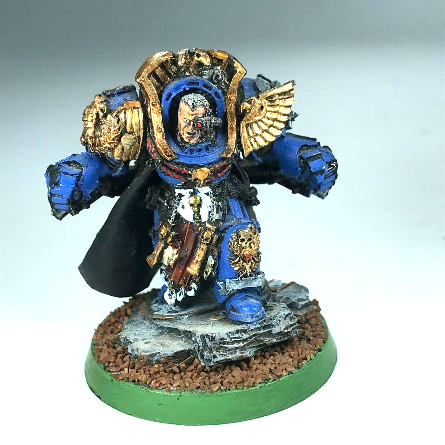 Metal Marneus Calgar Ultramarines Space Marine - Painted - Warhammer 40K X7335