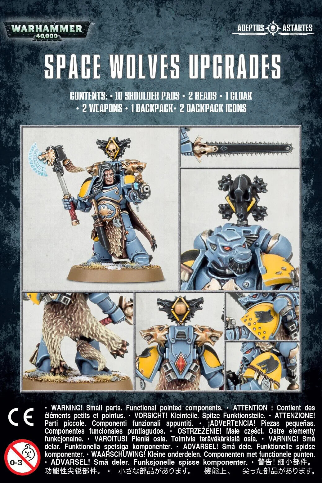 Merlin Space Wolves Space Wolves Upgrades - Space Marines - Brand New - Warhammer 40k GW