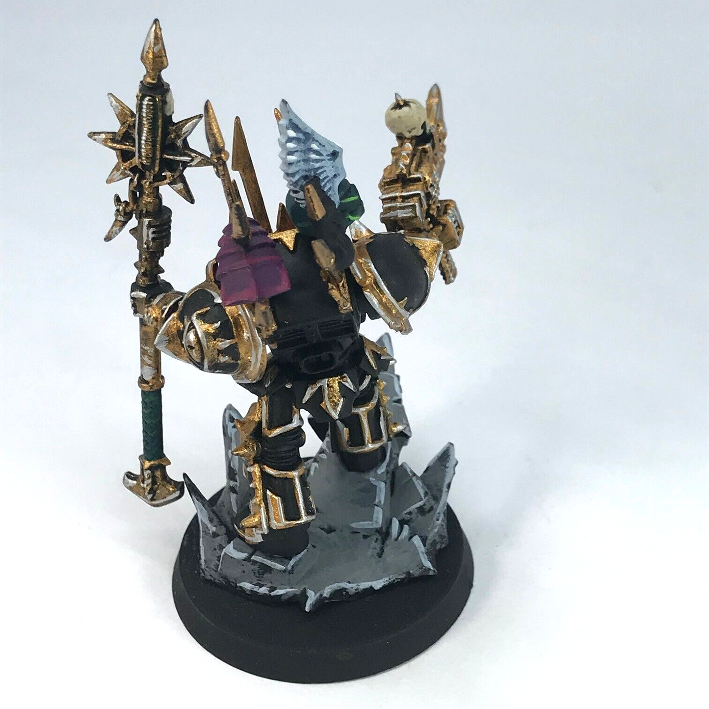 Chaos Space Marine Champion Lord - Painted - Warhammer 40K C2647