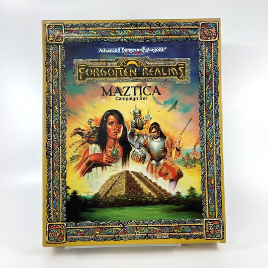 Maztica Campaign Set (Advanced Dungeons and Dragons) - Unsure if Complete W189