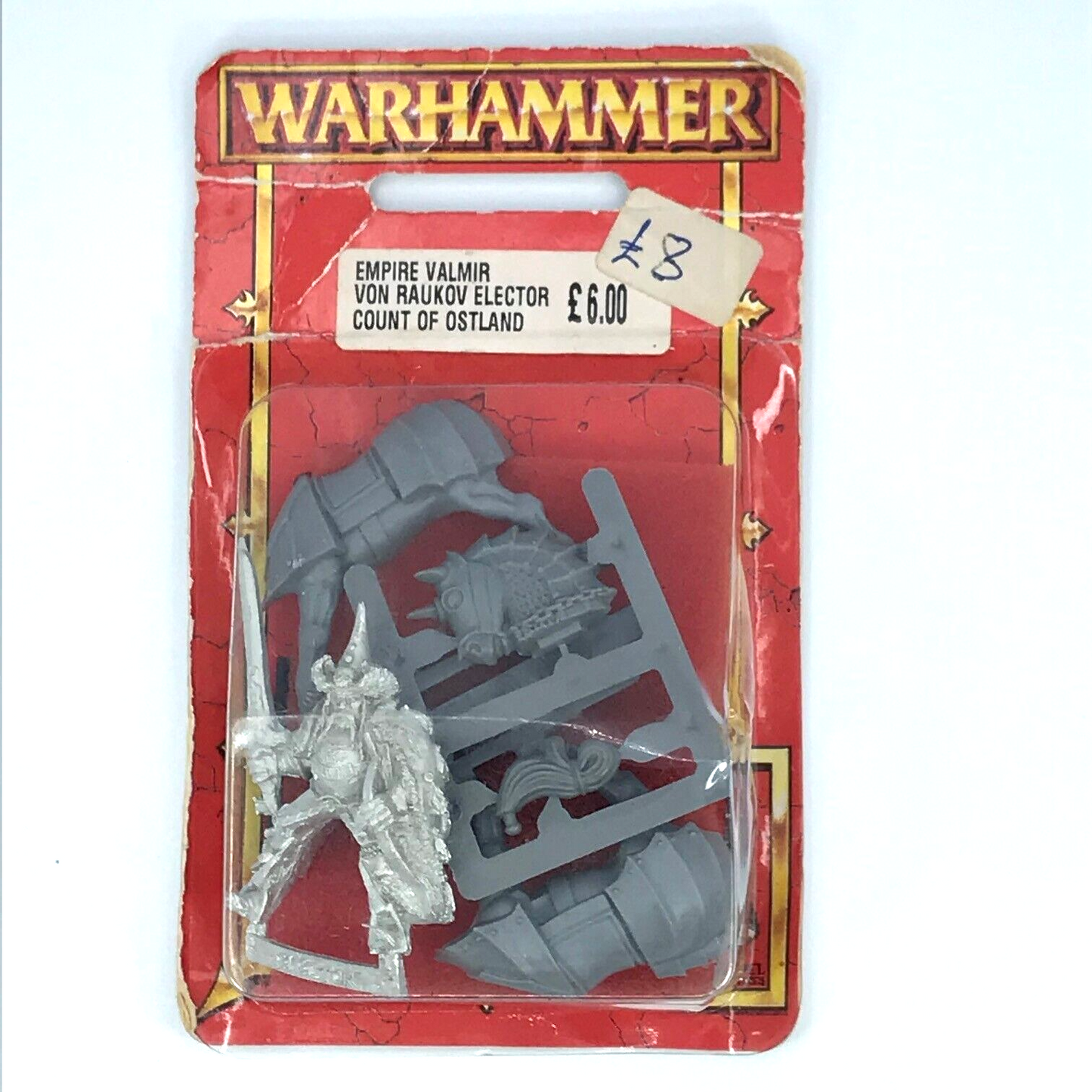 The Empire Elector Count Raukov Ostland Damaged Blister Warhammer Fantasy C2984