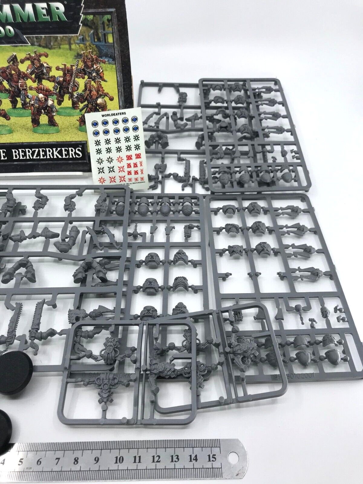 Classic Khorne Beserkers Chaos Space Marines Warhammer 40K Games Workshop TR5