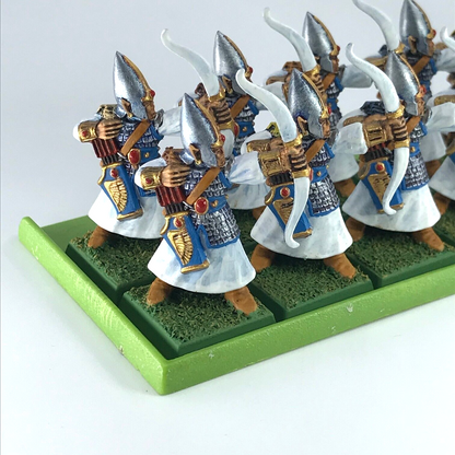 Classic High Elves Archer Regiment & Tray - Painted - Warhammer Fantasy