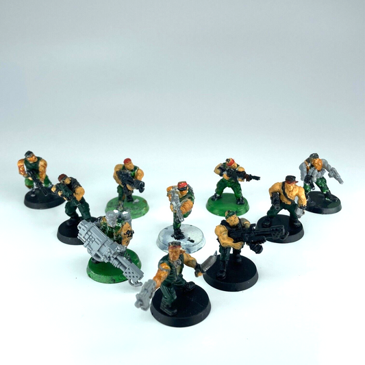 Catachan Infantry Squad Imperial Guard - Varying Condition - Warhammer 40K C4070