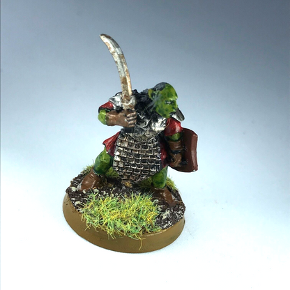 Metal Mordor Orc Warrior LOTR - Painted - Warhammer / Lord of the Rings X12164