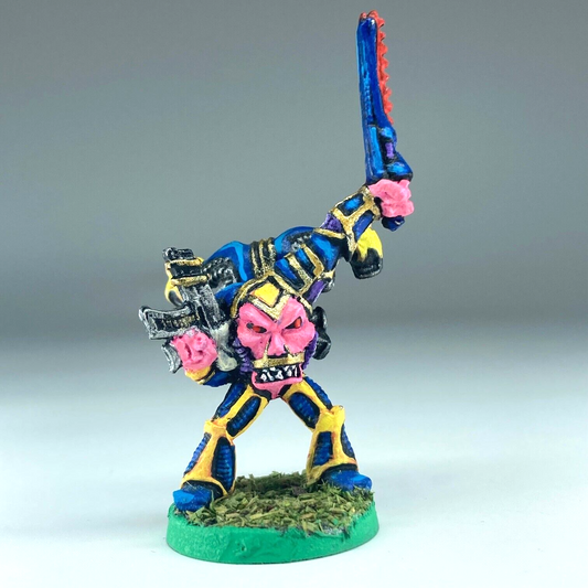 Tzeentch Renegade Chaos Marine - 1st Edition - 1989 - Warhammer 40K Metal X13962