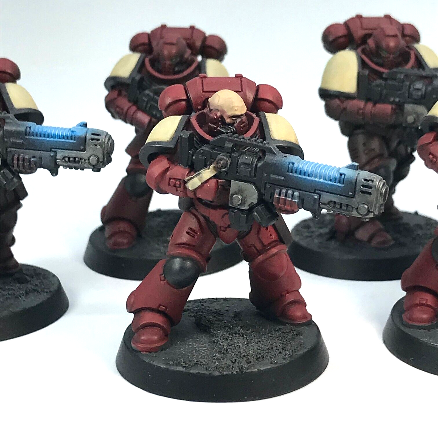 Space Marine Primaris Hellblasters - Painted - Warhammer 40K C2136