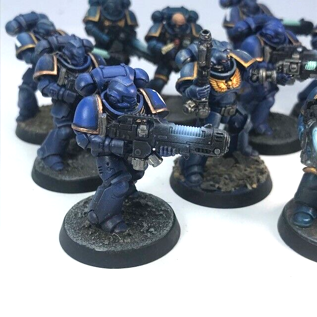 Space Marine Primaris Hellblasters Squad - Painted - Warhammer 40K C4055