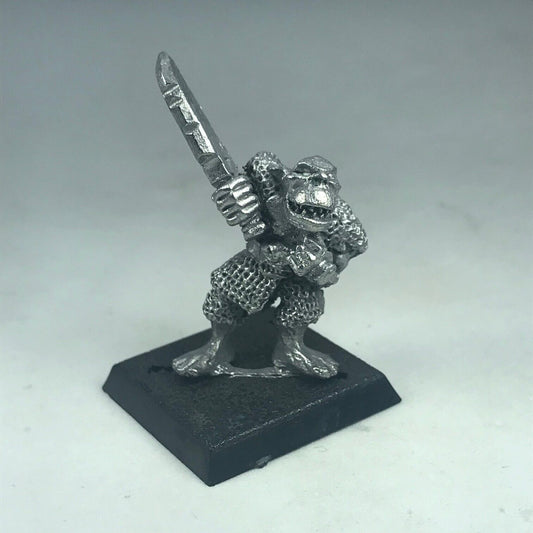 Metal Classic Orc Warrior Orcs Goblins - Warhammer Fantasy X874