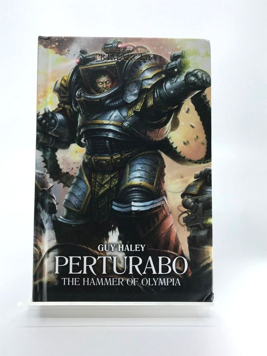 Perturabo Hammer of Olympia Hardback Book - Guy Haley Warhammer 40K M553