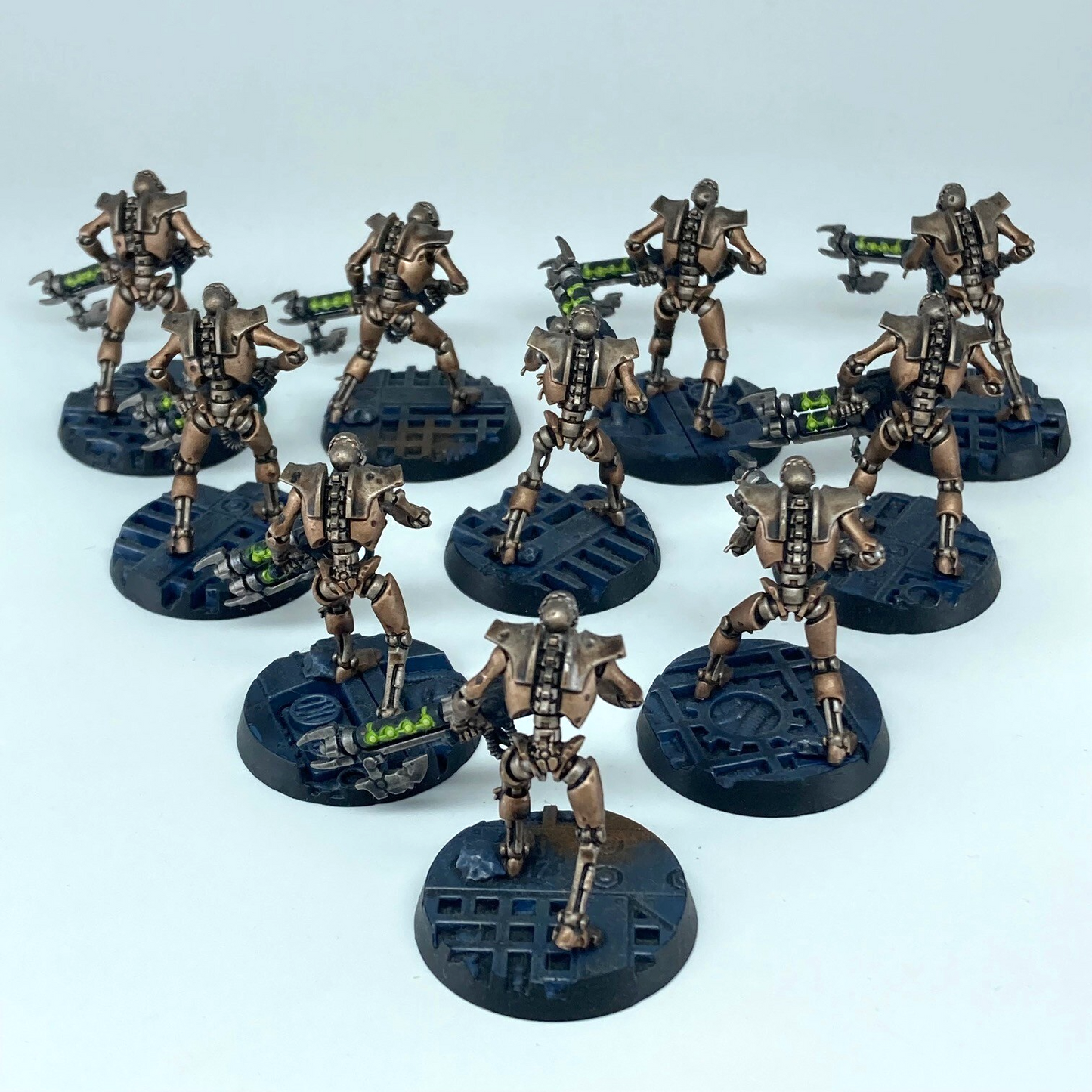 Necron Warriors Squadron - Necrons - Painted Warhammer 40K Games Workshop C3790