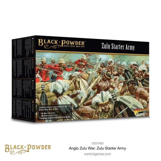 Zulu Army Starter Set - Anglo-Zulu War - Warlord Games Black Powder Miniatures