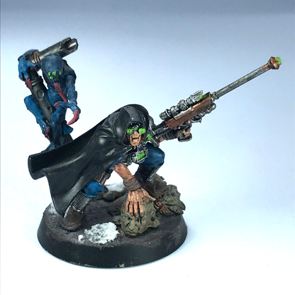 Sanctus with Sniper Genestealer Cults - Painted - Warhammer 40K GW X13540