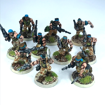 Imperial Guard Catachan Section Squad  - Painted - Warhammer 40K C1685