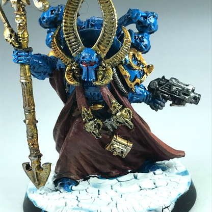 Chaos Space Marine Thousand Sons Sorcerer - Painted - Warhammer 40K X6196