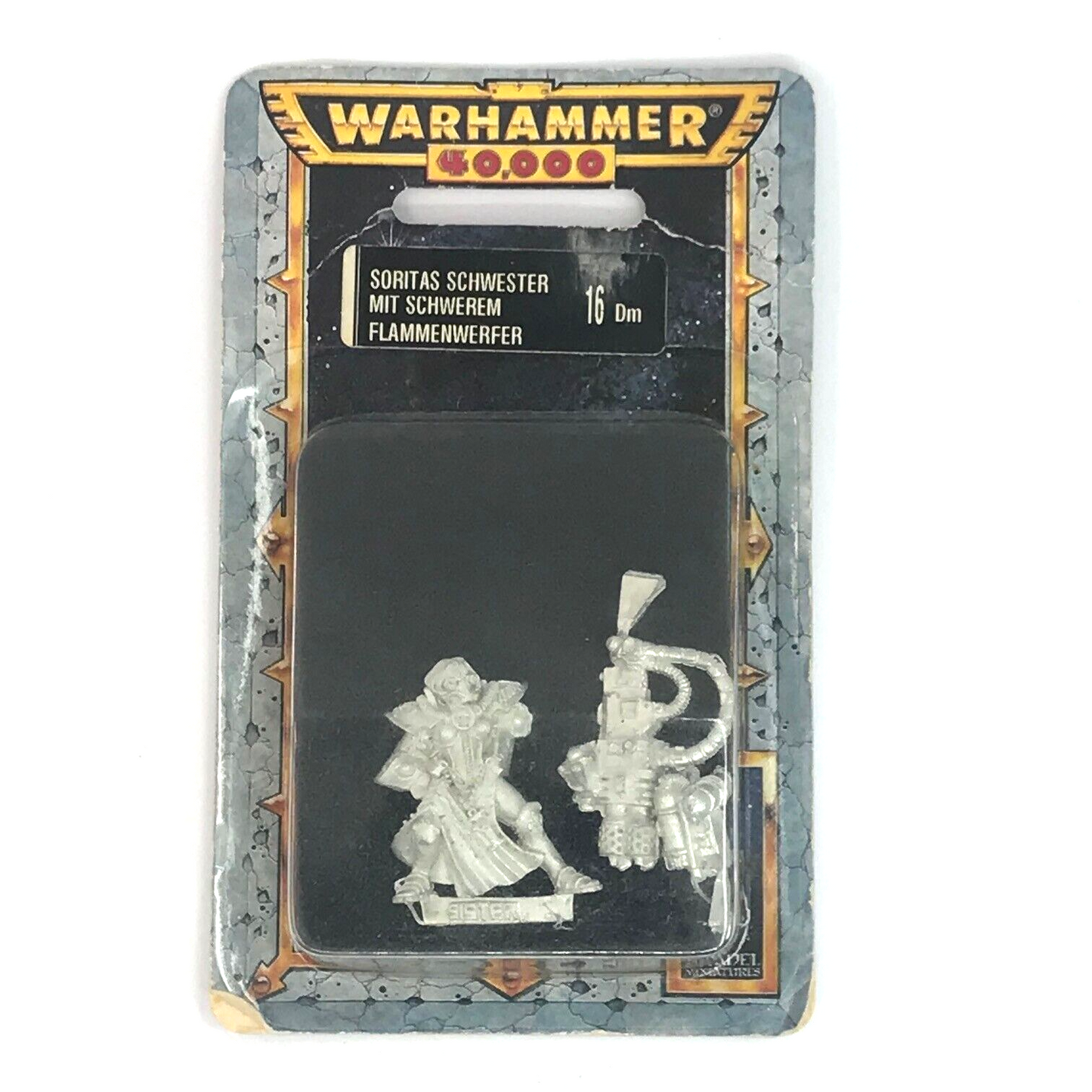 Sister with Heavy Flamer Adepta Sororitas Blister - Warhammer 40K C95