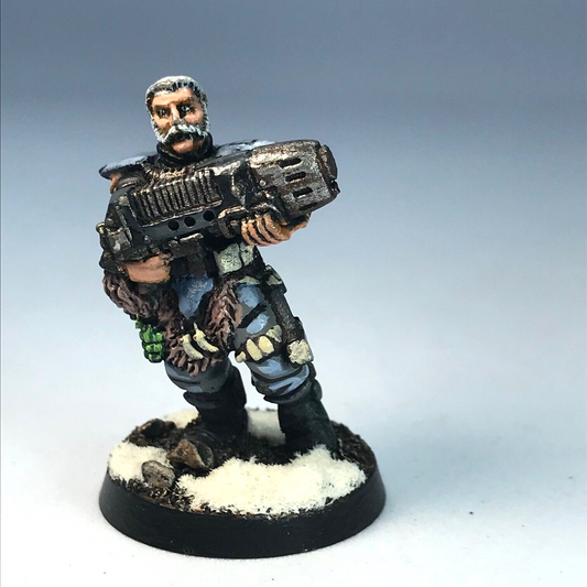 Space Wolves Scout with Plasma Gun - Space Marine Warhammer 40K Metal X1617