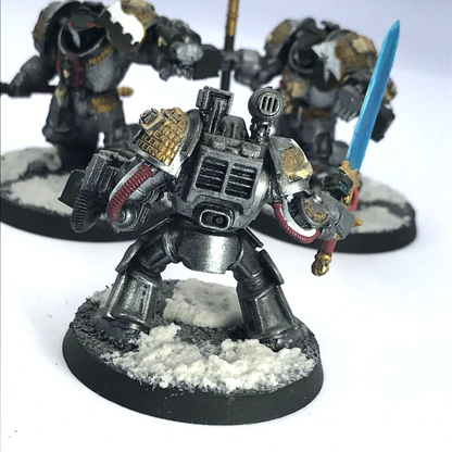 Grey Knights Terminator Squad Space Marines - Warhammer 40K Painted GW C4732