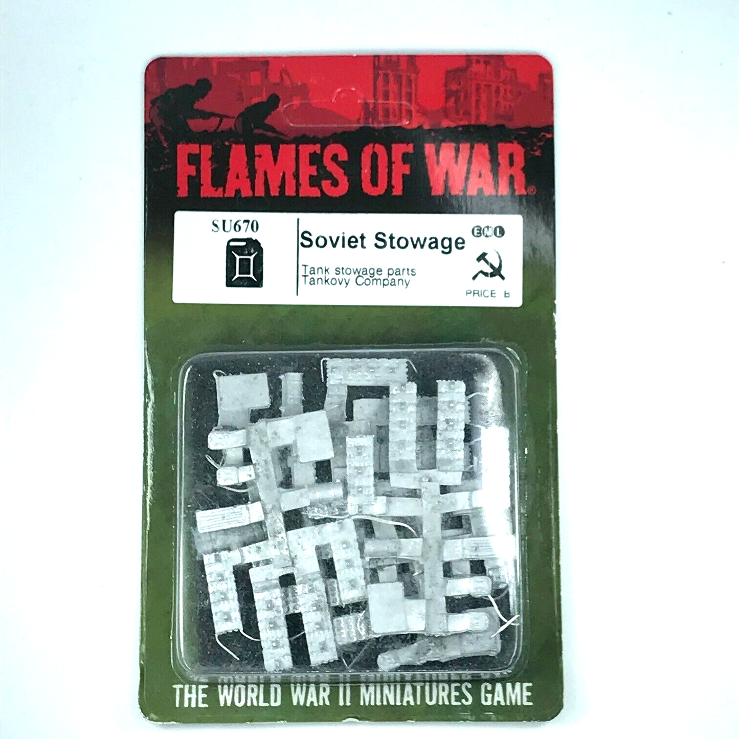 Metal Soviet Tank Stowage Blister WW2 - Flames of War C2050