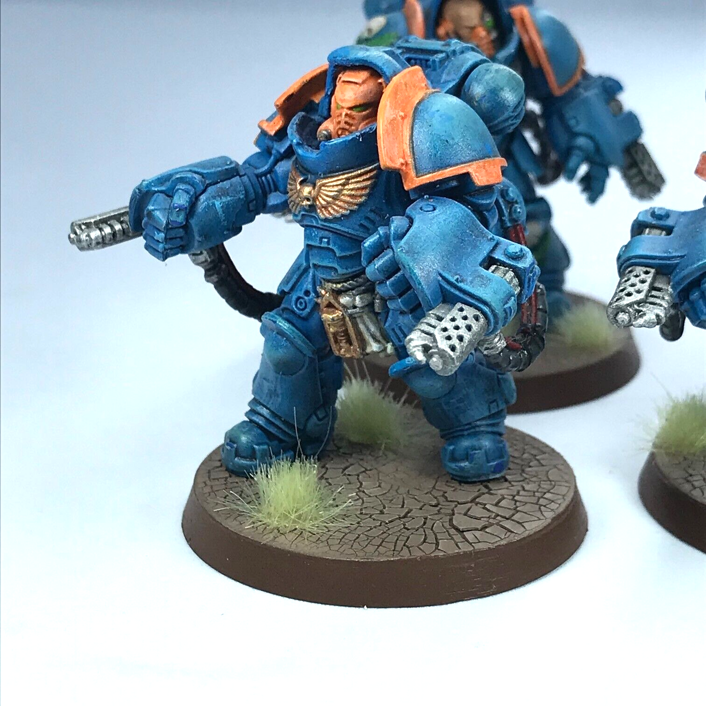 Space Marine Primaris Aggressors - Painted - Warhammer 40K C380