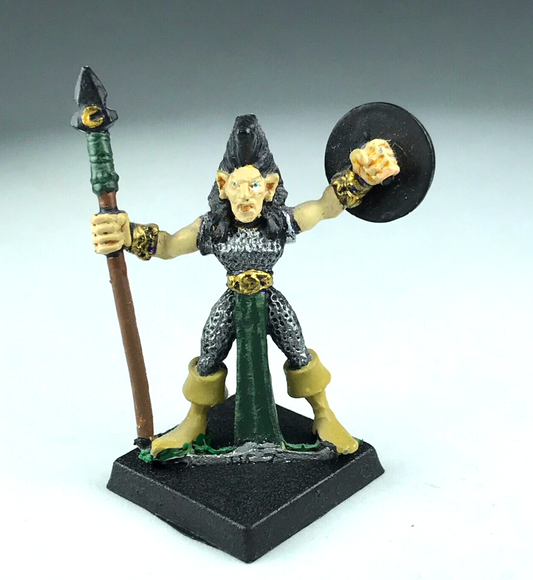 Classic Metal Wood Elf Elves Champion Warrior - Warhammer Citadel Fantasy X1849