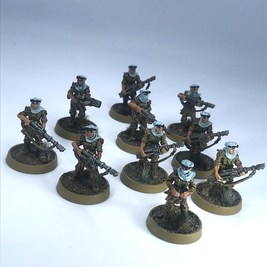 Infantry Squad Ideal for Tallarn Desert Raiders Astra Militarum Painted C3691