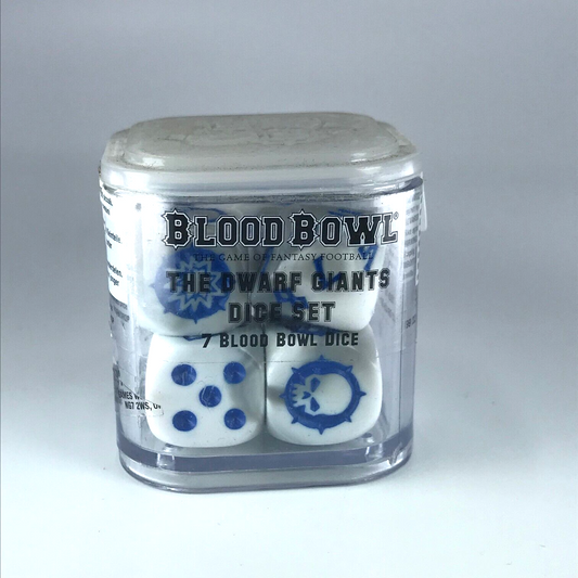 Dwarf Giants D6 Dice Blood Bowl - Warhammer Games Workshop X8079