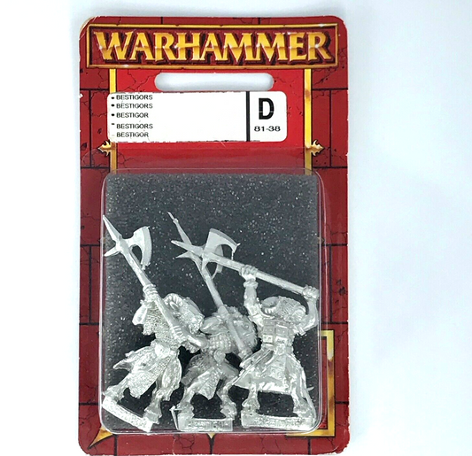 Chaos Beastmen Bestigor Classic Blister - Warhammer Fantasy Games Workshop C1174