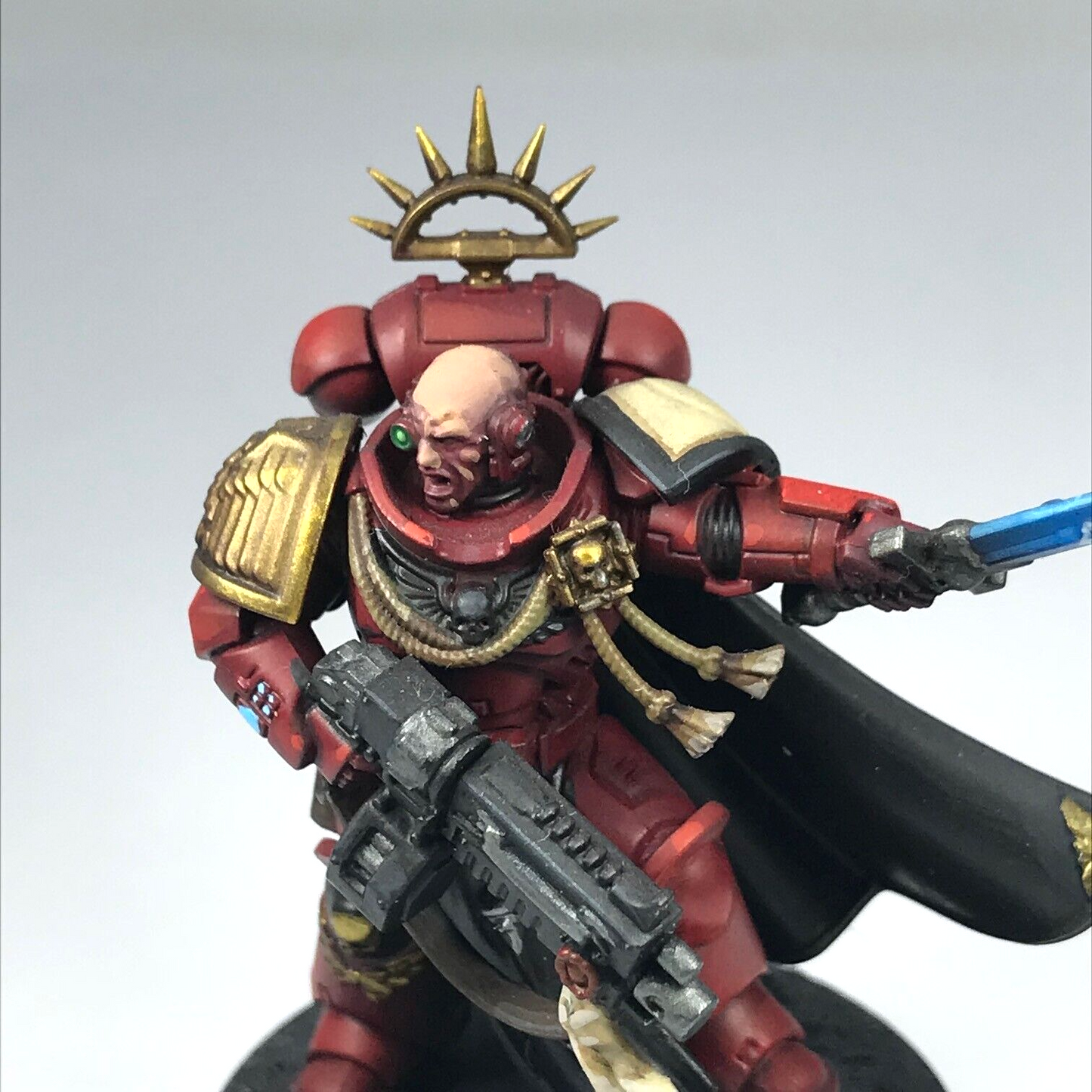 Blood Angel Primaris Captain Space Marine - Painted - Warhammer 40K X10489