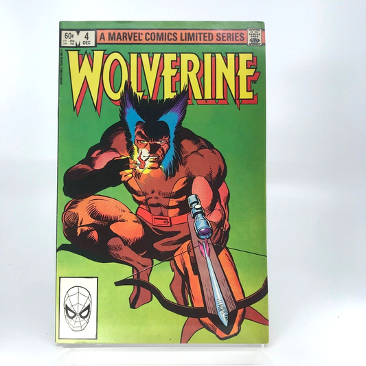 Wolverine Limited Series Issue 4 - Original Vintage Comic - Marvel Comics D121