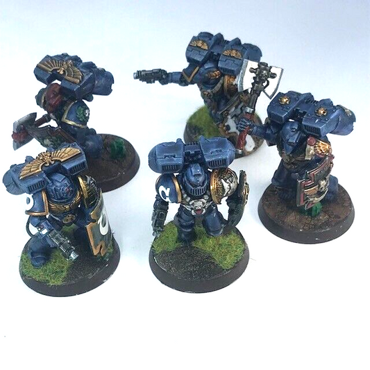 Space Marine Vanguard Veteran Squad - Painted - Warhammer 40K C4052