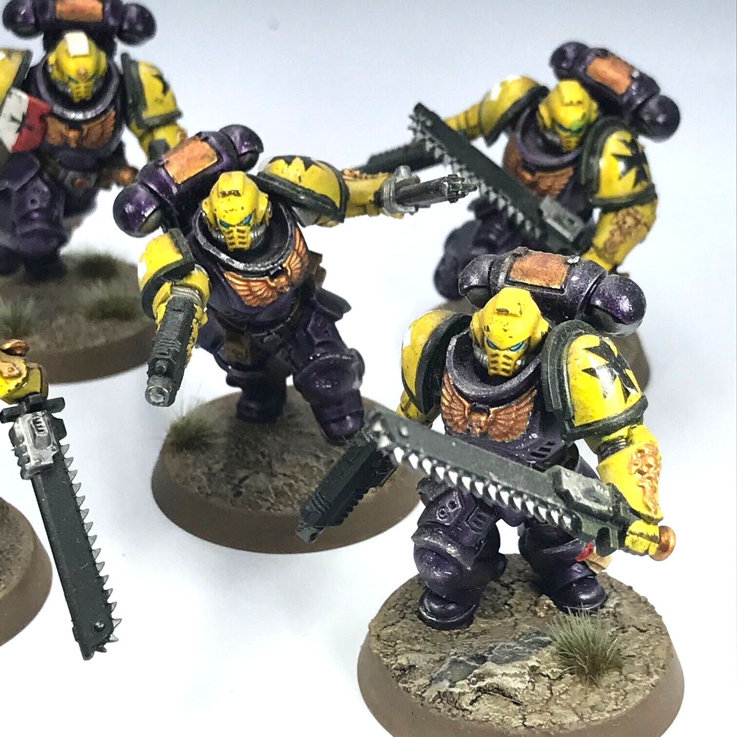 Space Marine Primaris Assault Intercessors - Painted - Warhammer 40K C320