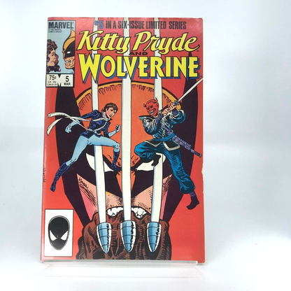 Kitty Pryde & Wolverine Issue 5 - Original Vintage Comic - Marvel Comics D116