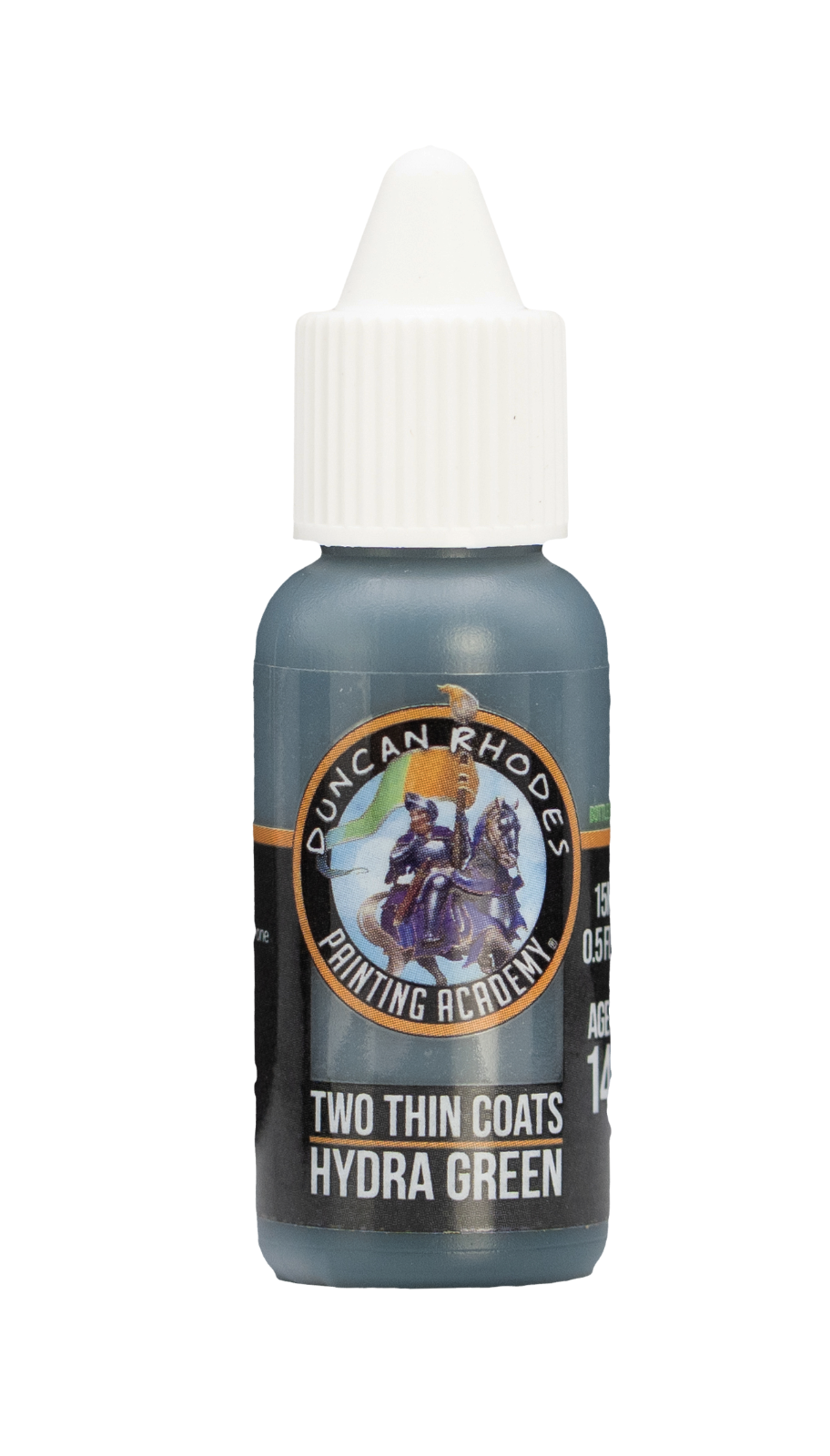 Hydra Green Two Thin Coats Paints Duncan Rhodes Painting Academy - 15ml