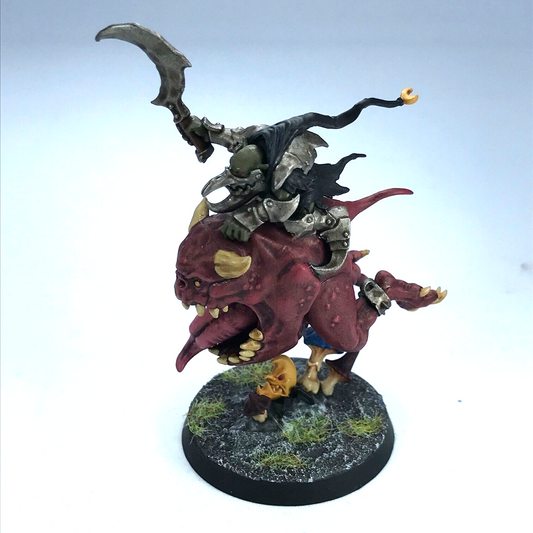 Loonboss on Giant Cave Squig Gloomspite Gitz - Warhammer Age of Sigmar C1816