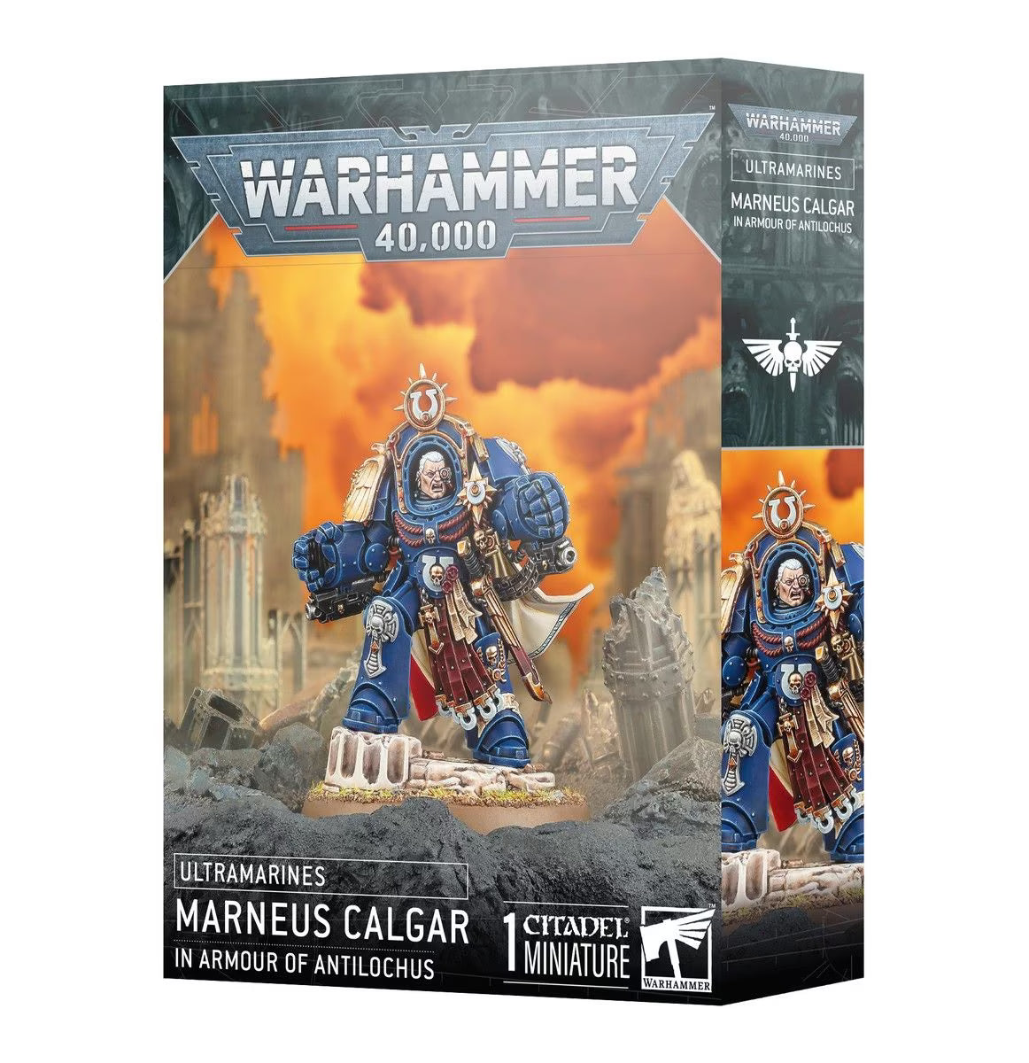 Pre-order: Ultramarines Marneus Calgar in Armour of Antilochus - Warhammer 40k Games Workshop