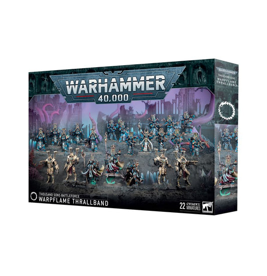 Pre-Order: Warpflame Thrallband - Thousand Sons - Brand New - Warhammer 40K Games Workshop