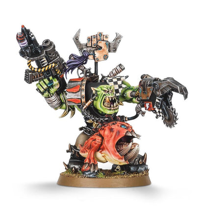 Ork Warboss with Attack Squig - Warhammer 40K - Games Workshop Online Only Range - Brand New