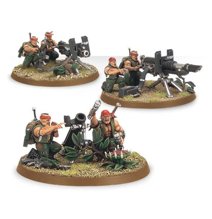 Catachan Heavy Weapons Squad - Warhammer 40K - Games Workshop Online Only Range - Brand New