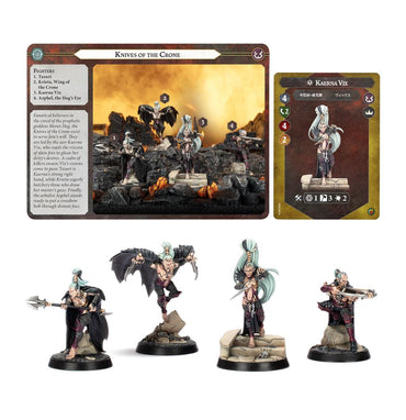 Pre-Order:  Knives Of The Crone - Brand New - Warhammer Underworlds Games Workshop