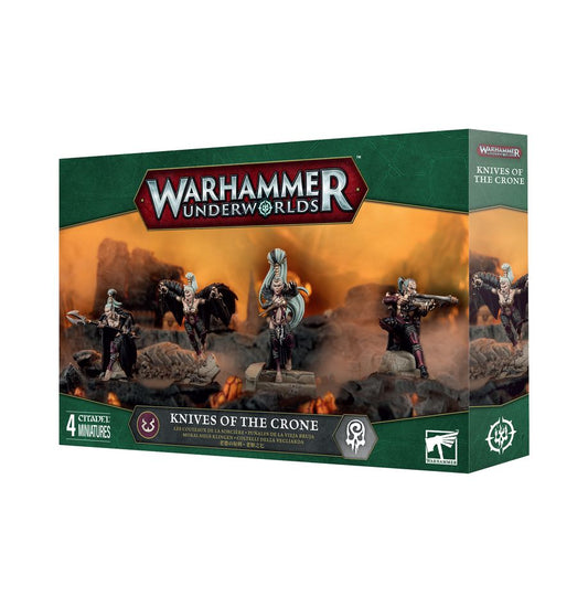 Pre-Order:  Knives Of The Crone - Brand New - Warhammer Underworlds Games Workshop