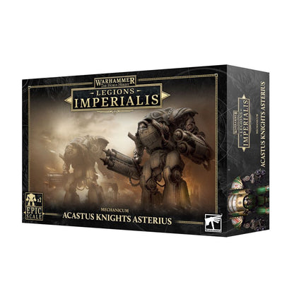 Pre-Order: Acastus Knights Asterius - Mechanicum - Brand New - Warhammer Legions Imperialis GW