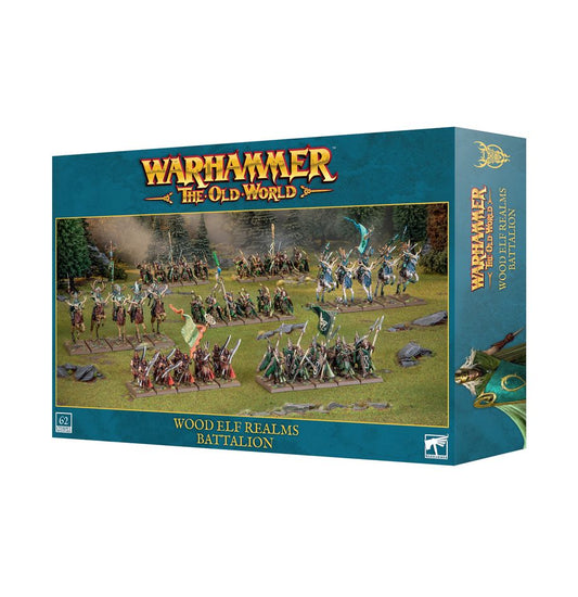 Pre-Order:  Wood Elf Realms Battalion - Brand New - Warhammer The Old World Games Workshop