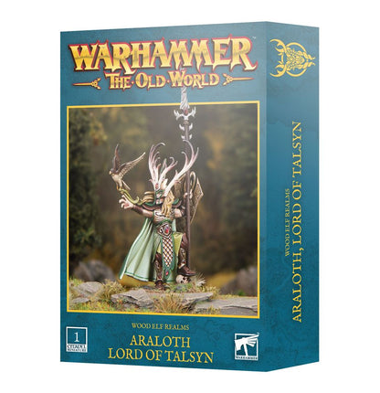 Pre-Order: Araloth: Lord of Talsyn - Wood Elf Realms - Brand New - Warhammer The Old World Games Workshop