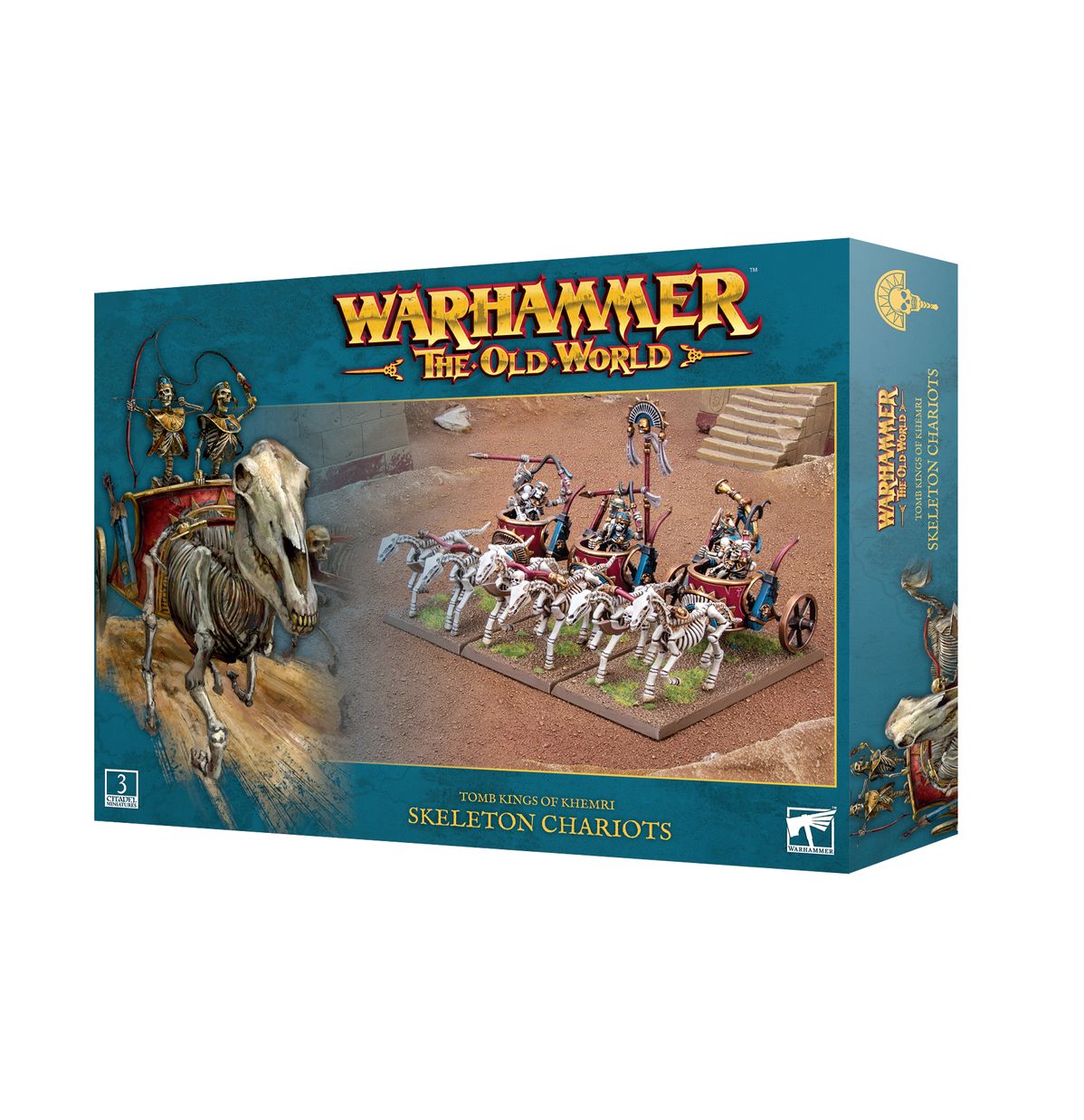 Skeleton Chariots - Tomb Kings Of Khemri - Brand New - Warhammer The Old World