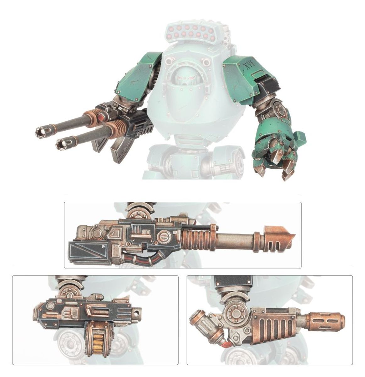 Contemptor Dreadnought Weapons Frame 1 - Warhammer Horus Heresy - Games Workshop Online Only Range - Brand New